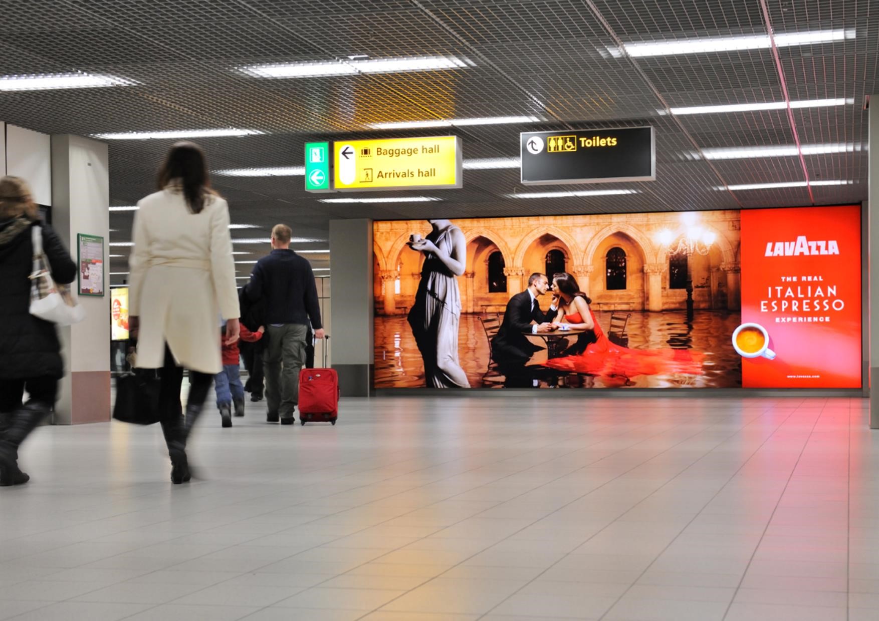 Campagna pubblicitaria Aeroporto di Amsterdam